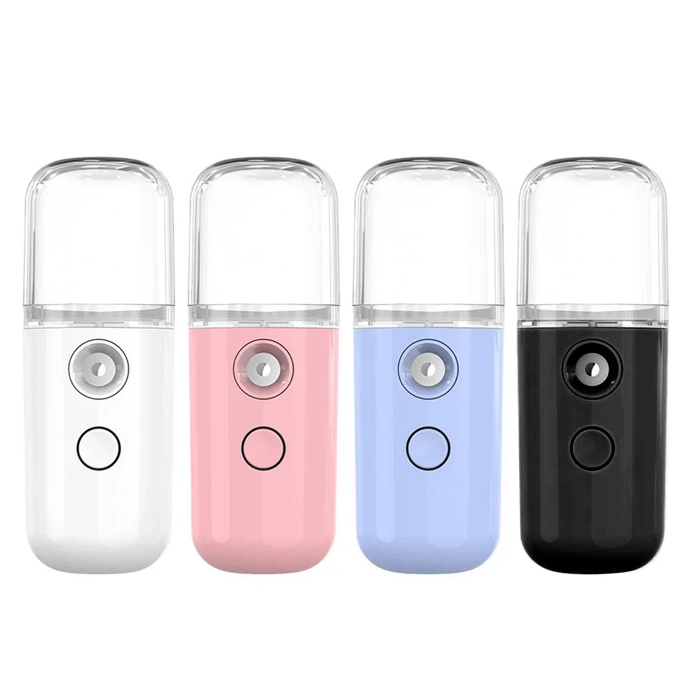 30Ml Bedroom Mist Cooler Chargeable Rain Cloud Humidifier Home Small Air Humidifiers Personal Facial Sprayer Humidifier Atomizer