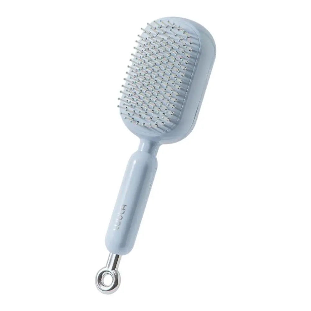 Self Cleaning Hair Comb Retractable Bristles anti Static Wet Dry Dual Use Airbag Massage Brush Barber Styling Tool