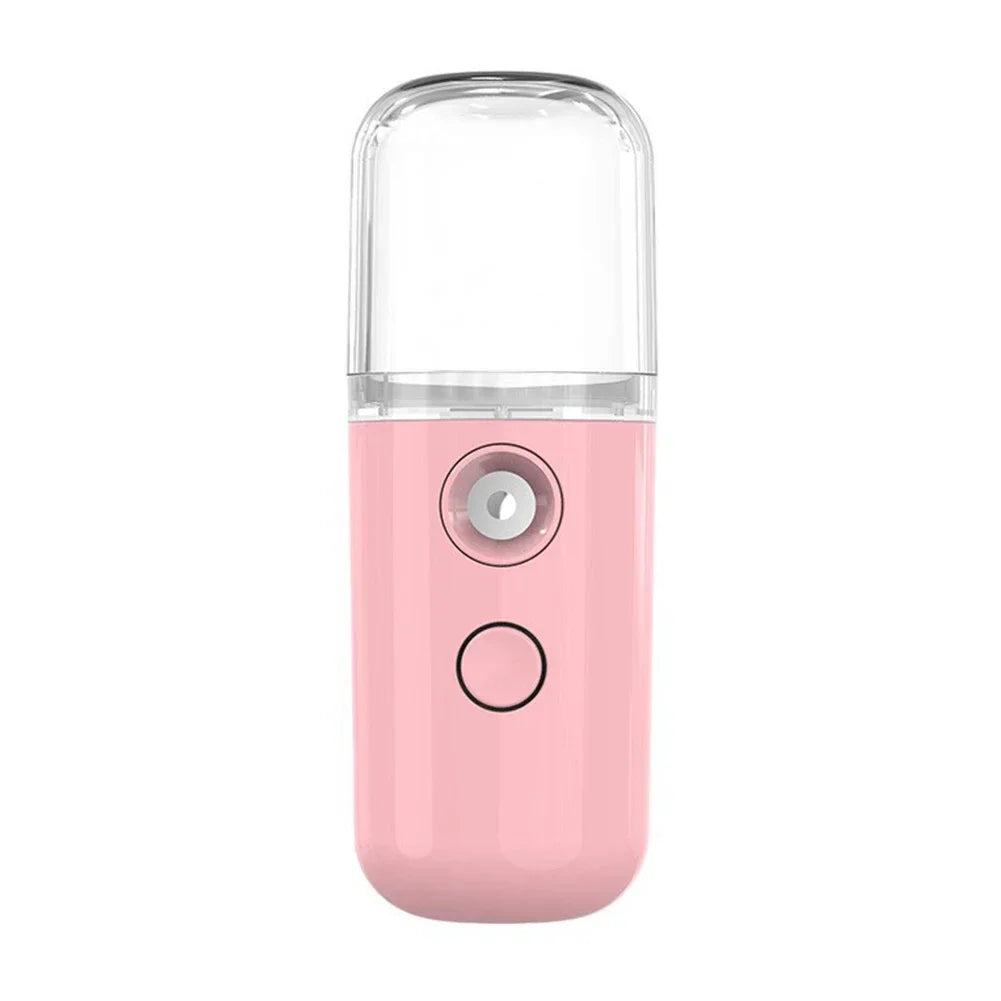 30Ml Bedroom Mist Cooler Chargeable Rain Cloud Humidifier Home Small Air Humidifiers Personal Facial Sprayer Humidifier Atomizer